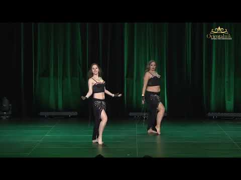 Sihir Amar duet: Kornelia i Gosia, 3rd place, XXI Festiwal Tańca Orientalnego Orientalnik 28.01.2023