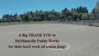 preview picture of video 'McMinnville Youth Baseball/Softball Field Prep'