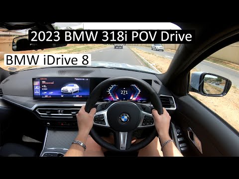 Thumbnail for 2023 BMW 318i LCI POV Drive | New i Drive 8 Interior! *It Looks great!* by BMW