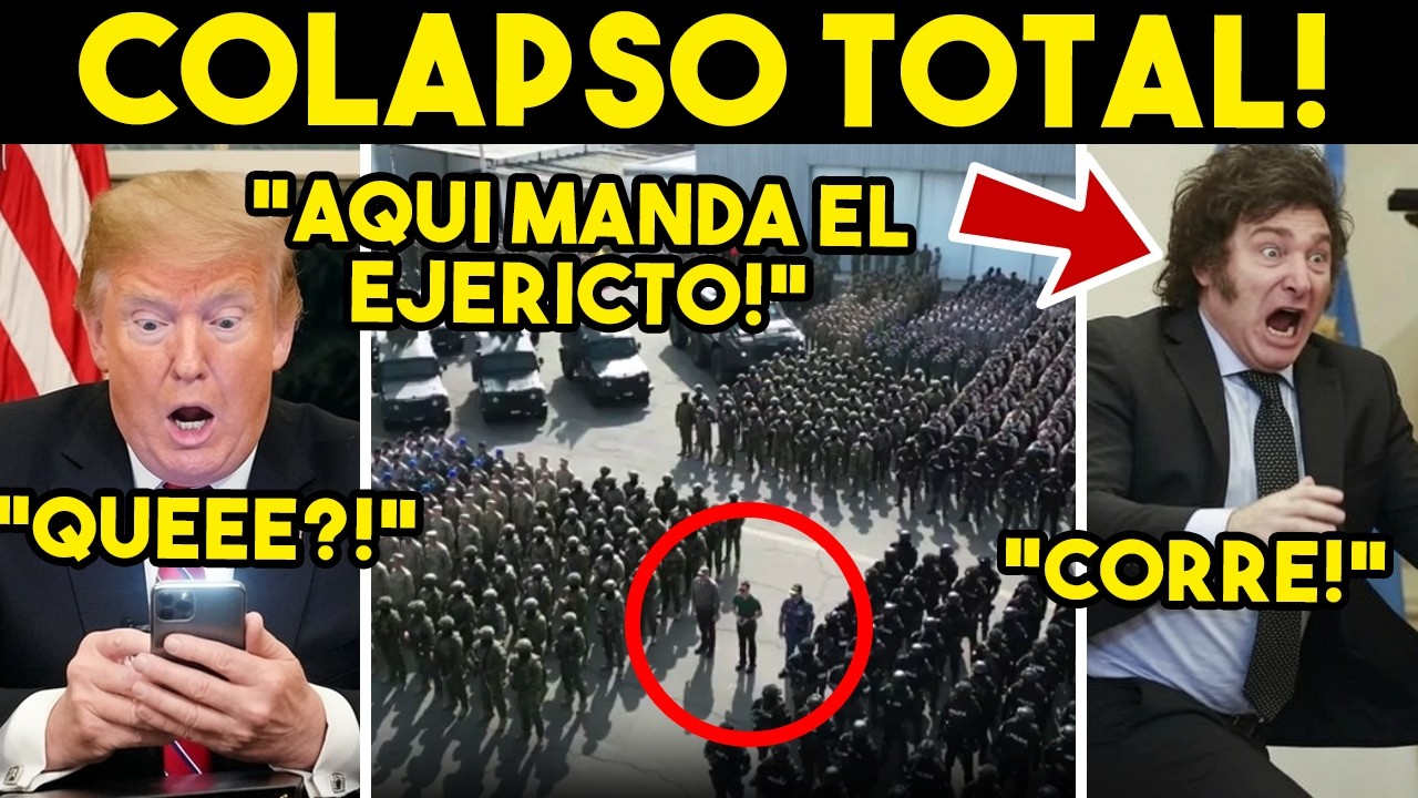 SOPRENDIO A TODOS! MILITARES CANCELAN A TRUMP, GOLPE EN PUERTA. IRAN NO PERDONA. TODO SE LE CAE