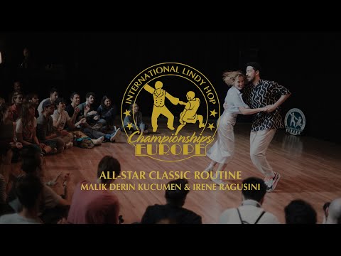 3rd place: Malik Derin Kucumen & Irene Ragusini - All-Star Classic Routine - ILHC EUROPE 2022