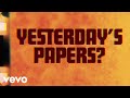 The Rolling Stones - Yesterday’s Papers (Official Lyric Video)