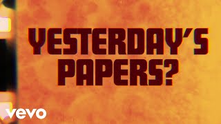 The Rolling Stones - Yesterday’s Papers (Official Lyric Video)