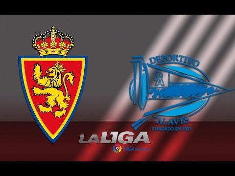 Gol de Borja Viguera (2-1) en el Real Zaragoza - Deportivo Alavés - HD