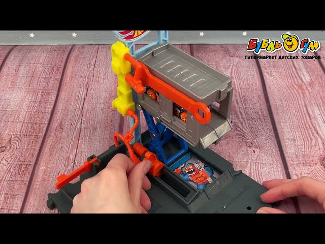 Набор игровой Hot Wheels City Ремонтная станция - видео