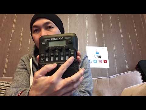 Zoom G1Four Champagne supernova Oasis Overdrive Patch