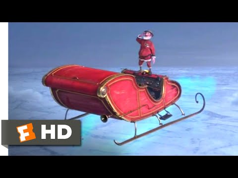 Arthur Christmas - Blowing Up Santa's Sleigh | Fandango Family