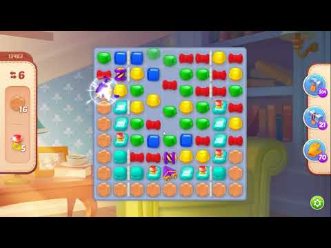 Homescapes Level 13483 - NO BOOSTERS 🏠 | SKILLGAMING ✔️