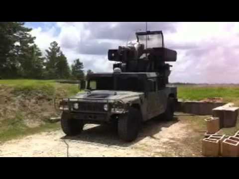 Me firing the M3P weapon system