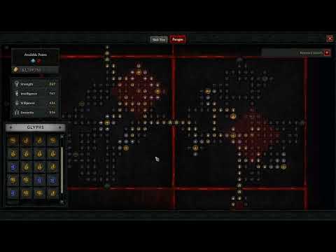 Diablo 4 Ice Shard Sorc gear/paragon nightmare T81 done (no gameplay)