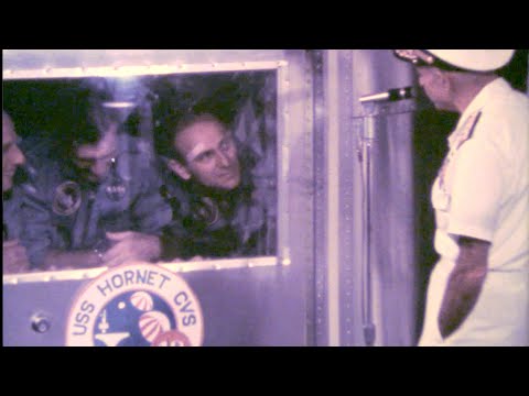 Original Camera Reel Of Apollo 12 Aboard The Hornet (1969)