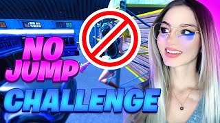 Winning the NO JUMP Fortnite Challenge!