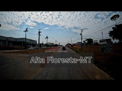 Saindo de Alta Floresta Mato Grosso MT-208