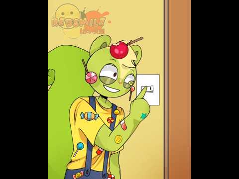 ❌Prank gone wrong//⚠️ Blood Warning ⚠️//(Nutty & Flippy)#htf #alightmotion #animation #memes