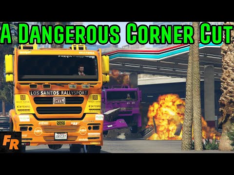 A Dangerous Corner Cut - Gta 5 Racing
