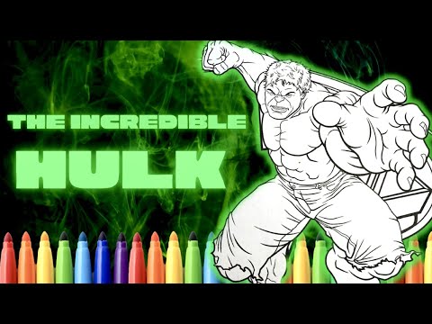 "Hulk Smash!": Coloring the Incredible Hulk|
