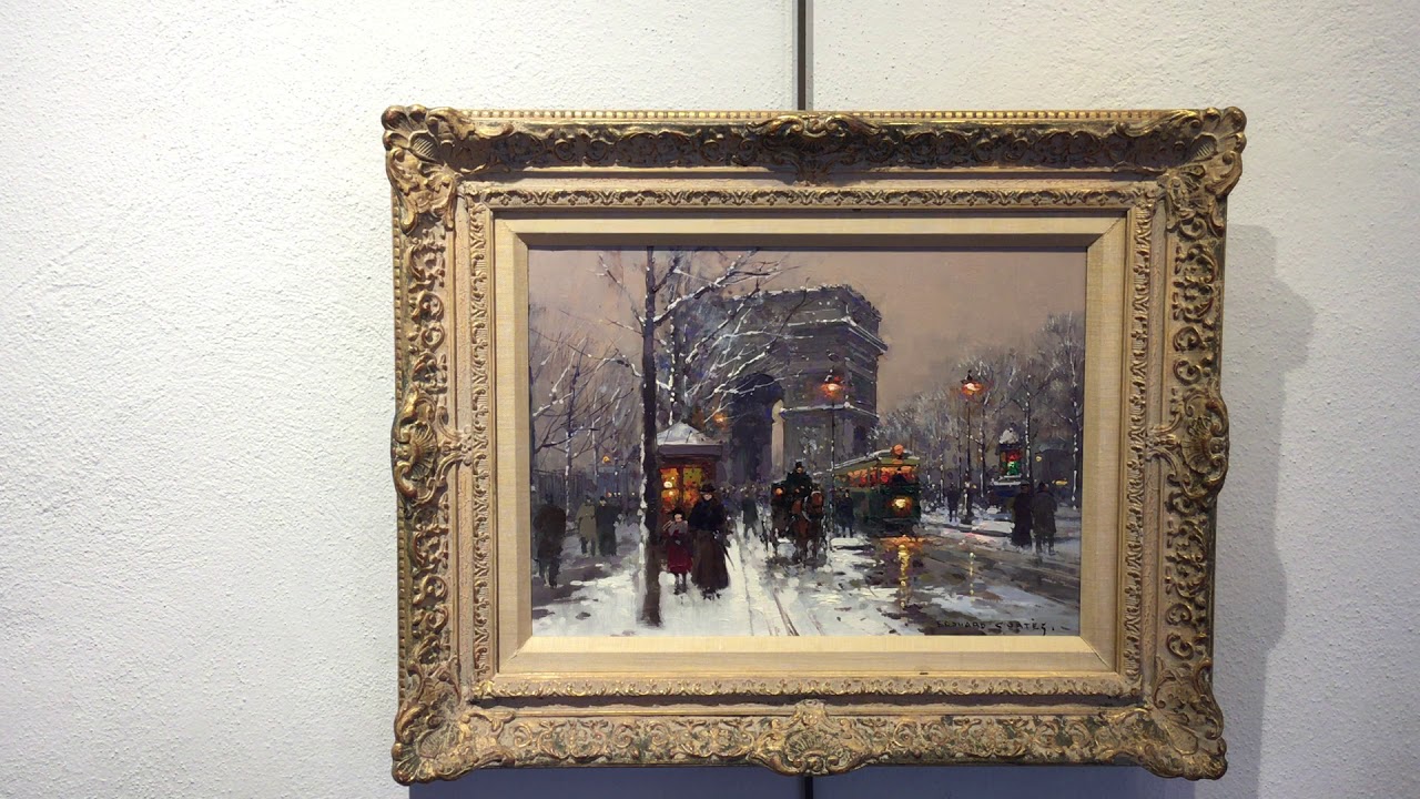 Streets of Paris - Édouard Cortès (1882 - 1969)