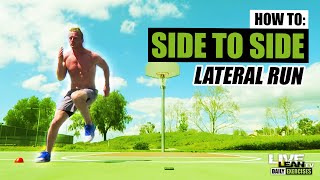 Side to Side Lateral Run exercise video thumbnail
