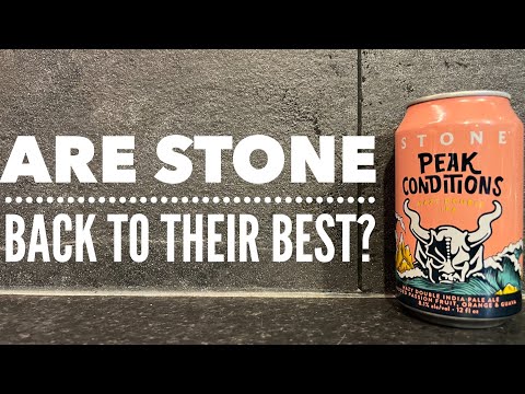 Stone Peak Conditions Hazy Double IPA By Stone Brewing Company | American Craft Beer Review