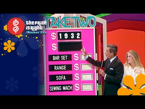 Contestant Gets Frisky with Bob Barker Before Playing TAKE TWO! - The Price Is Right 1982
