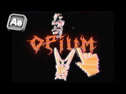 Craziest Opium Grunge Effect After Effects Tutorial