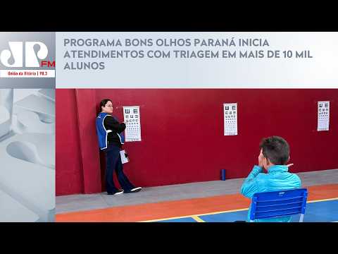 PROGRAMA BONS OLHOS PARANÁ INICIA ATENDIMENTOS COM TRIAGEM EM MAIS DE 10 MIL ALUNOS