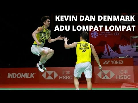 KEVIN ADU LOMPAT LOMPAT DENGAN PEMAIN DENMARK
