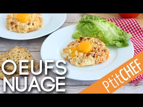 Recette d'oeufs nuage - Ptitchef.com