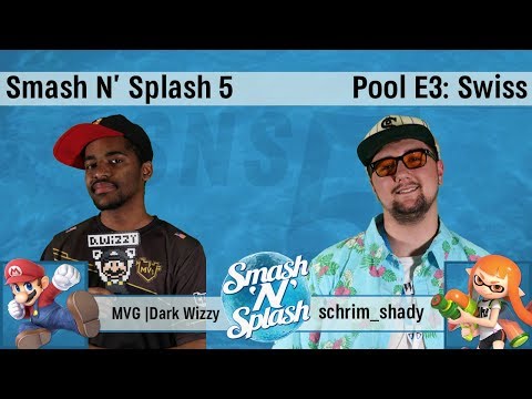 Smash N Splash 5: MVG | Dark Wizzy (Mario) vs Schrim_shady (Inkling)