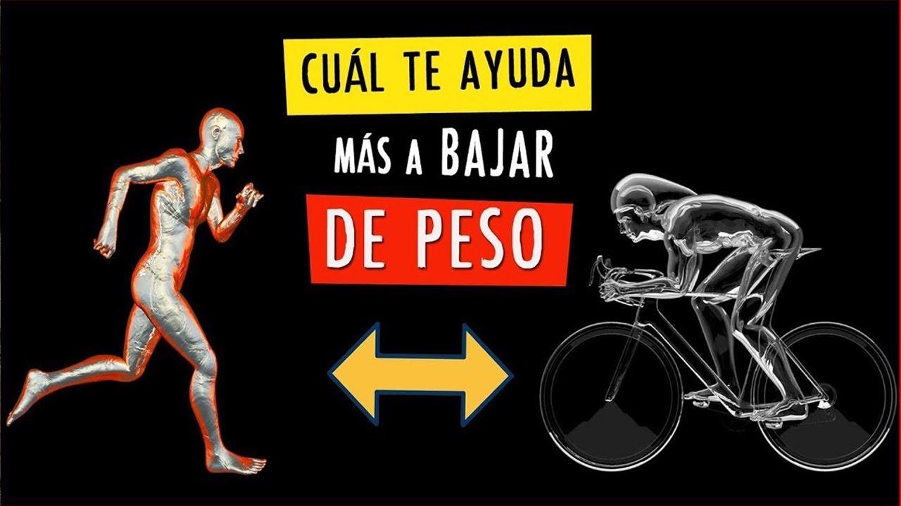 ¿Cuál QUEMA MÁS CALORÍAS 🔥: CORRER vs BICICLETA
