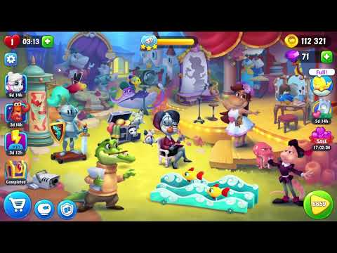 Fishdom 6659 Level - 18 moves - NO BooSTERS