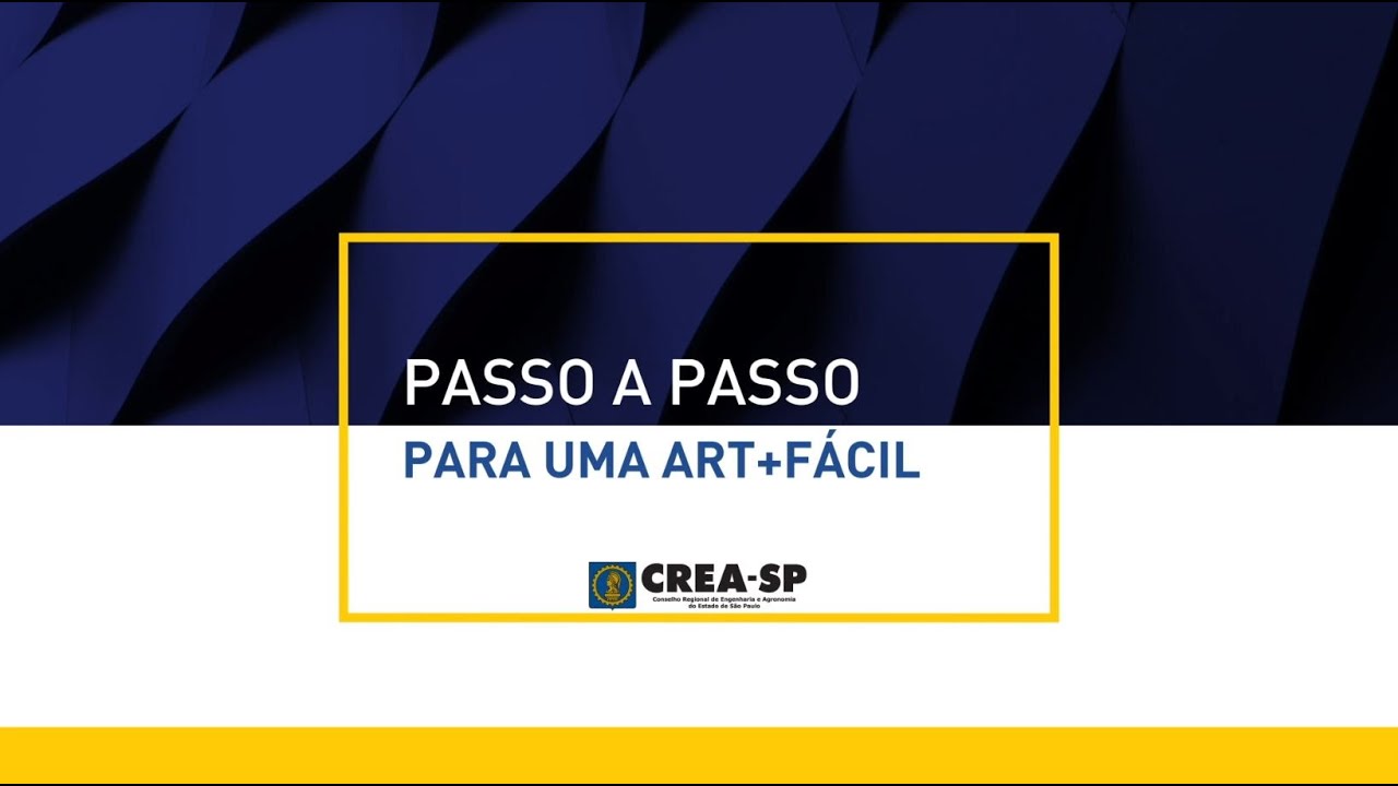 Como emitir ART? Tutorial Crea-SP Passo a Passo