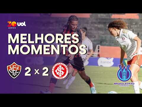 Gols e lances de Vitória x Internacional