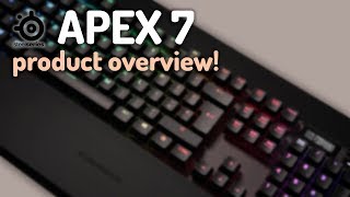 SteelSeries Apex 7 Red Switches (64636) - відео 2