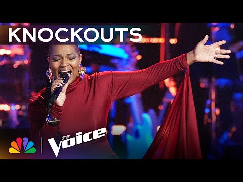 Tinika Wyatt Lights Up the Stage with The Emotions' "Best of My Love" | The Voice Knockouts | NBC