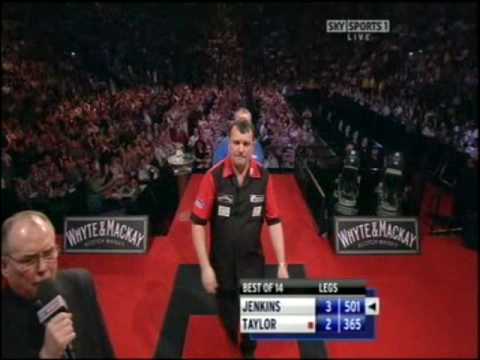 Premier League Darts 2008 - Week 3 - Phil Taylor v Terry Jenkins pt. 3