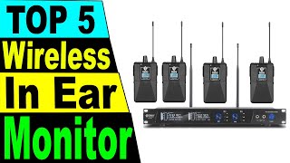 Video thumbnail for TOP 5 Best Wireless In ear Monitor System Review In 2021 by Gadgets & Review