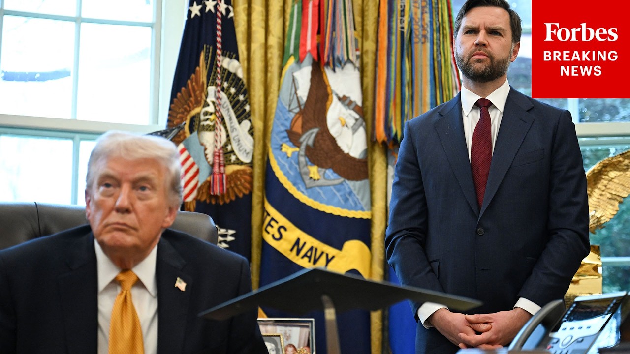 ICYMI: President Trump & JD Vance Take Questions About The Iran War In The Oval Office
