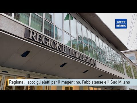 Regionali, ecco chi sono gli eletti per il magentino, l'abbiatense e il Sud Milano