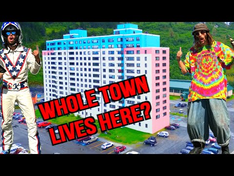 Does This Alaskan Town Really Live In One Building?? (Whittier Alaska)