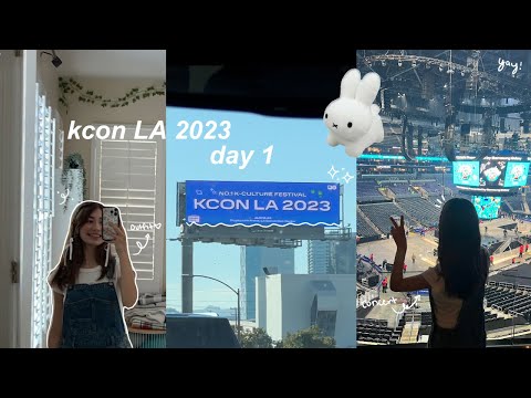 kcon LA 2023 day 1 : mom's birthday, kcon, seeing wayv, taeyong, taemin & moree!