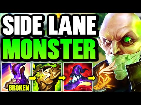 There's simply NO better way to play Singed than this right now... (SPLIT PUSH DEMON)