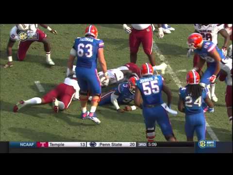 2014 USC vs Florida - Jordan Diggs Fumble Recovery