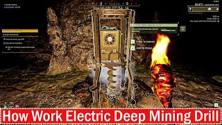 ICARUS How Work Electric Deep Mining Drill