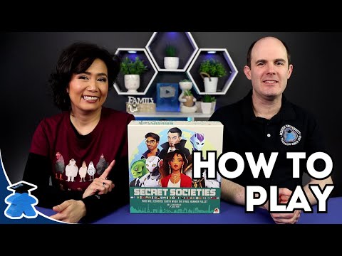 Secret Societies - Official How to Play. Complete, Clear, Concise Board Game Tutorial.