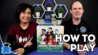 Secret Societies - Official How to Play. Complete, Clear, Concise Board Game Tutorial.