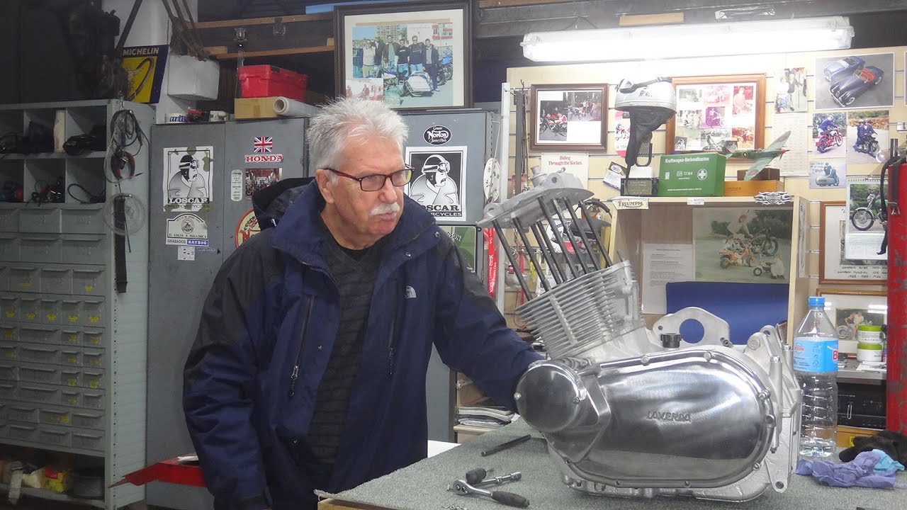 Laverda SF750 restoration by Loscar Motorcycles. Part 2
