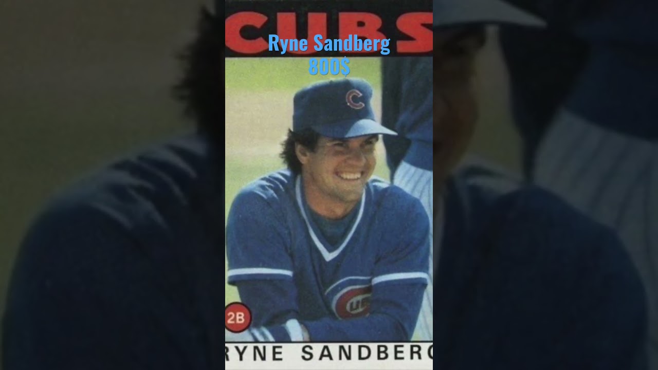Are you sitting on a goldmine ? Valuable 1986 Topps Baseball Cards #toppsbaseballcards