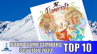 Top 10 Board Game Climbers for Week Ending in Sept 14th 2022