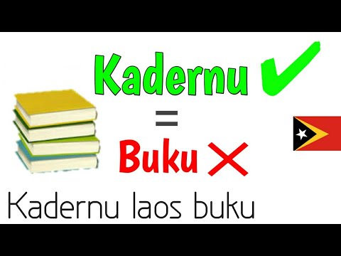 🔴Ortografia lian tetun nebee ema uza sempre sala